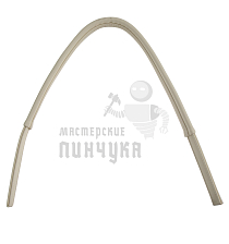 Ручка сумочная 65см,плоская (9002), цв.молочный - Чертеж