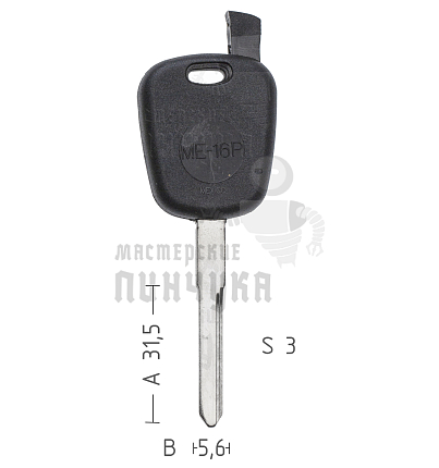 T00HF38P TP00ME-16P а/пласт.с мест.п/чип Mercedes