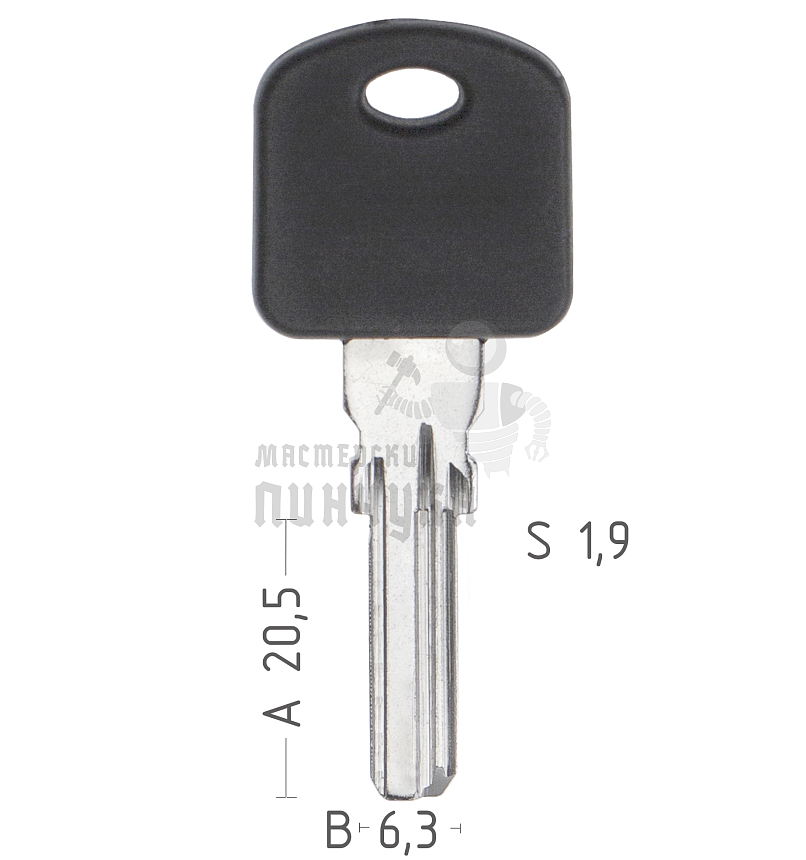 PALLADIUM E-197 пласт кв.спец.Apex-трос КНР