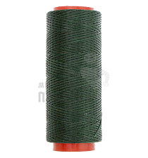 Нитки прошив.вощеные 150D-100м,изумрудный(220) плоские 0,6 мм Китай - Чертеж