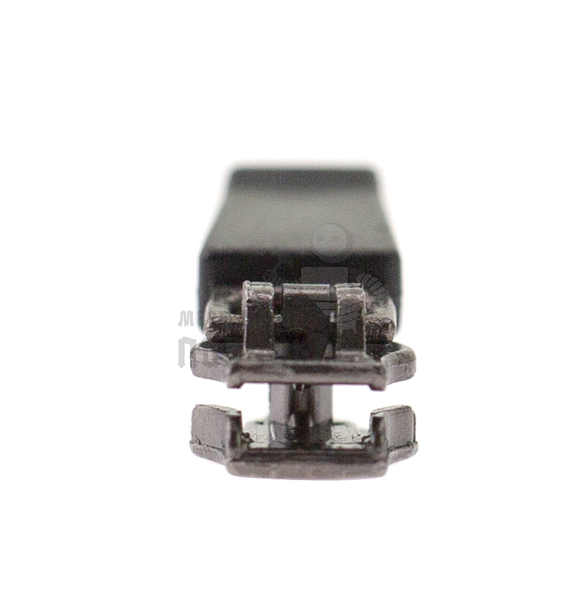 Бегунок для спиральной (витой) молнии, тип 3, Арт.YG-301, цв. никель черный, РЕВЕРС