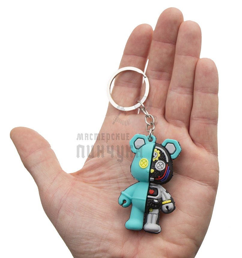 Брелок для ключей "Мишка внутренний мир" 