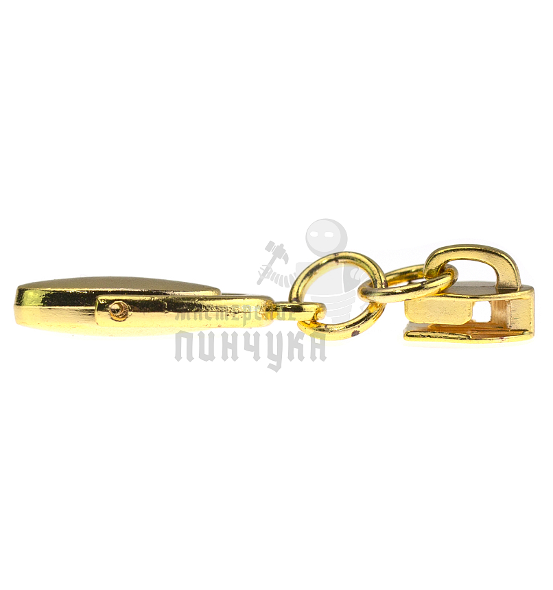 Бегунок для спиральной молнии, тип 5, сумочный N6 цв.золото