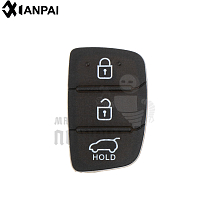 3 кнопки (hold) Резиновые для выкидушек HYUNDAI - Чертеж