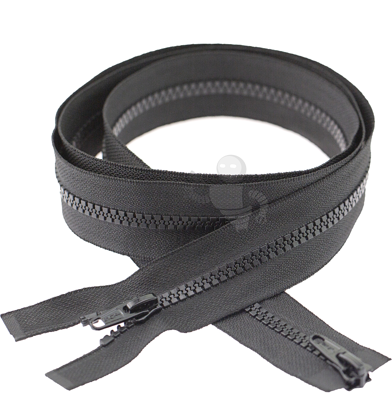 Молния Трактор "JUDSON", 120см, Тип-5, разъёмная двухзамковая, цв.черный