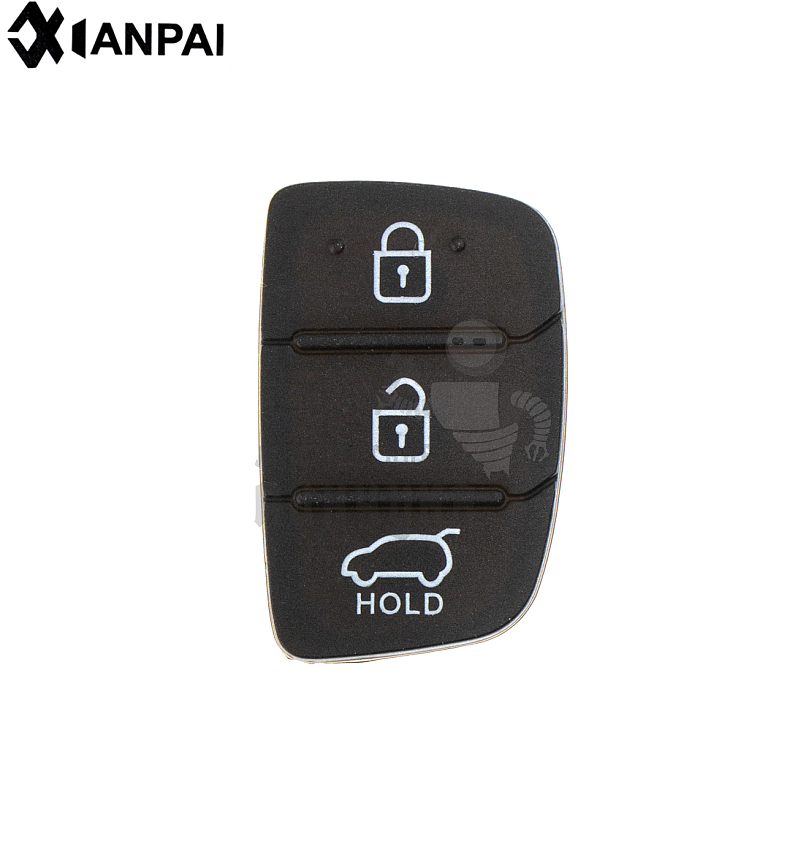 3 кнопки (hold) Резиновые для выкидушек HYUNDAI
