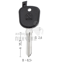 T00GM36P TP00GM-37P B111TE а/пласт.с мест.п/чип General Motors - Чертеж