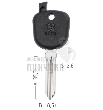 T00GM36P TP00GM-37P B111TE а/пласт.с мест.п/чип General Motors