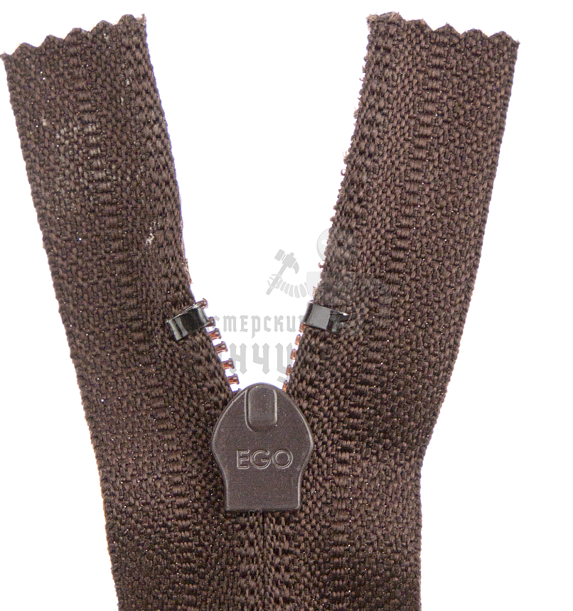 Молния 20см Коричневый