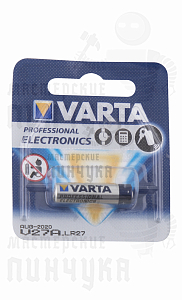 Батарейка VARTA ELECTRONICS V27A BL1 (1/10/100) - Чертеж