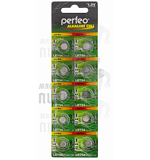 Батарейка Perfeo LR754 BL10 ALKALINE 1.5V 393A/AG5 (10/200/) - Чертеж
