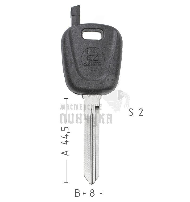 T00SZ17P TP00SUZU-17.P2 а/пласт.с мест.п/чип SUZUKI