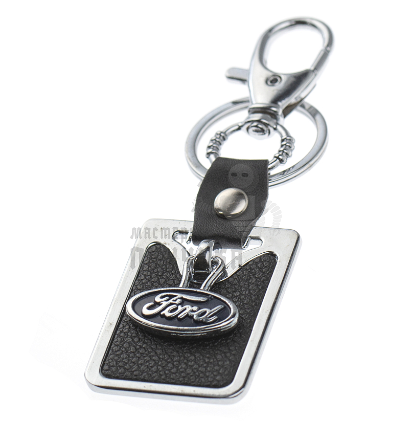 Авто карабин с кольцом для ключей FORD