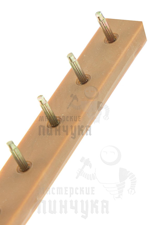 Полоса п/у со штырем "BASF" 7 пар,т.3,0, цв. медовый