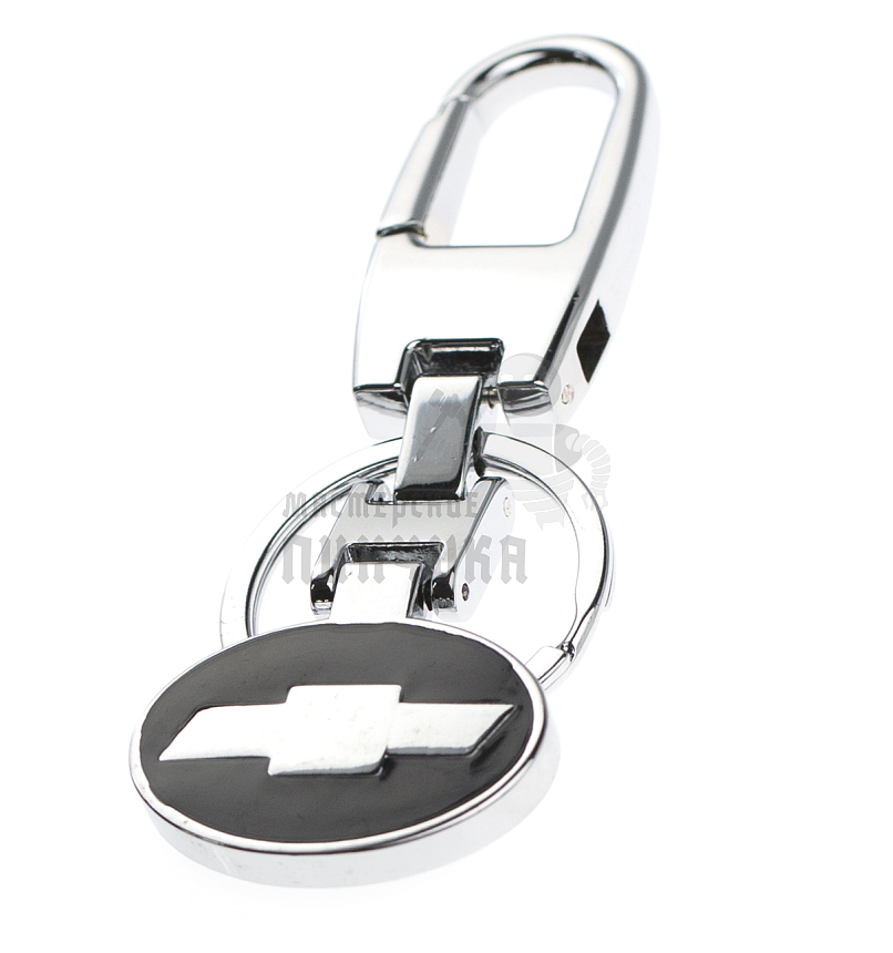 Авто карабин с кольцом для ключей CHEVROLET