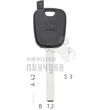 x_x_HU134TE а/пласт.с мест.п/чип KIA/HYUNDAI - Чертеж
