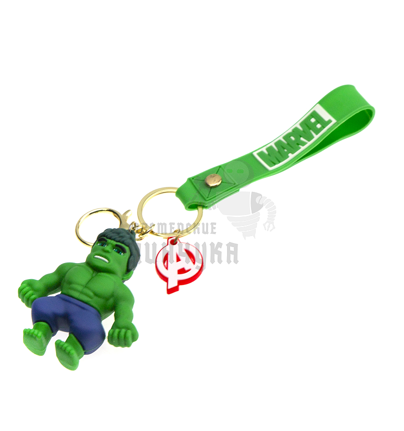 Брелок для ключей "Халк" + карабин
