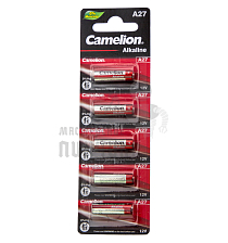 Батарейка Camelion 27A BL5 Alkaline 12V (5/50/1800) - Чертеж