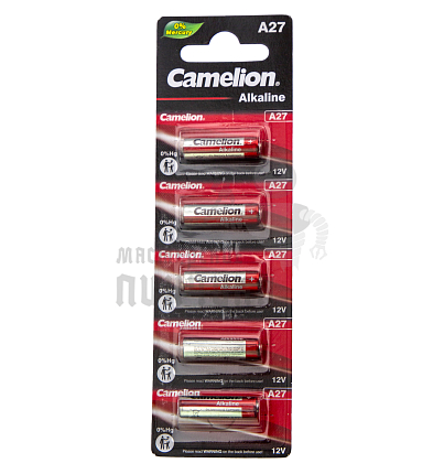 Батарейка Camelion 27A BL5 Alkaline 12V (5/50/1800)