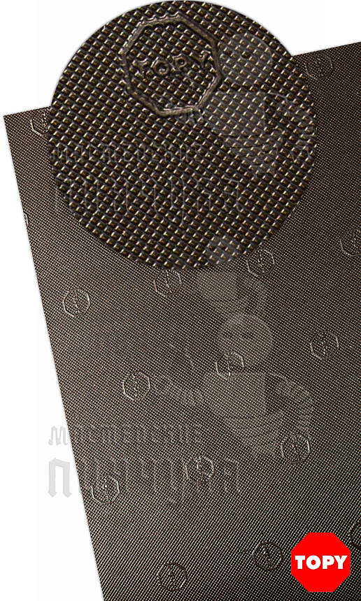 Проф.лист. Topy Elysee 960х600х1мм Коричневый (10)