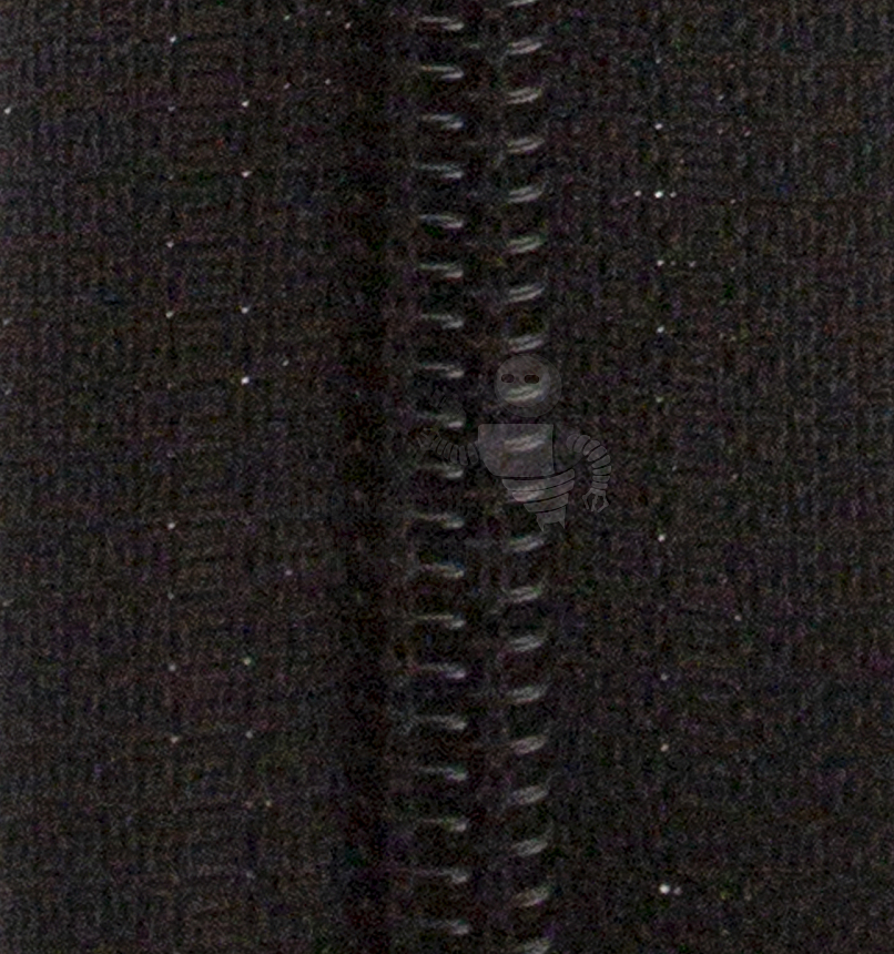 Молния №7 40см Чёрный