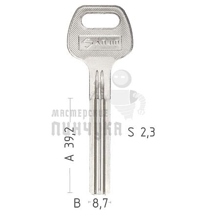 SANJIN 2 паза 8,7*51ММ