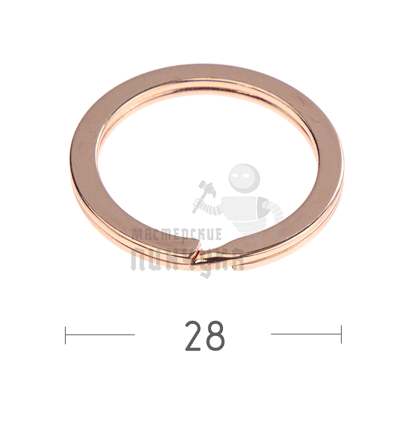 КОЛЬЦО ПУДРОВОЕ 28D ПЛОСКОЕ 
