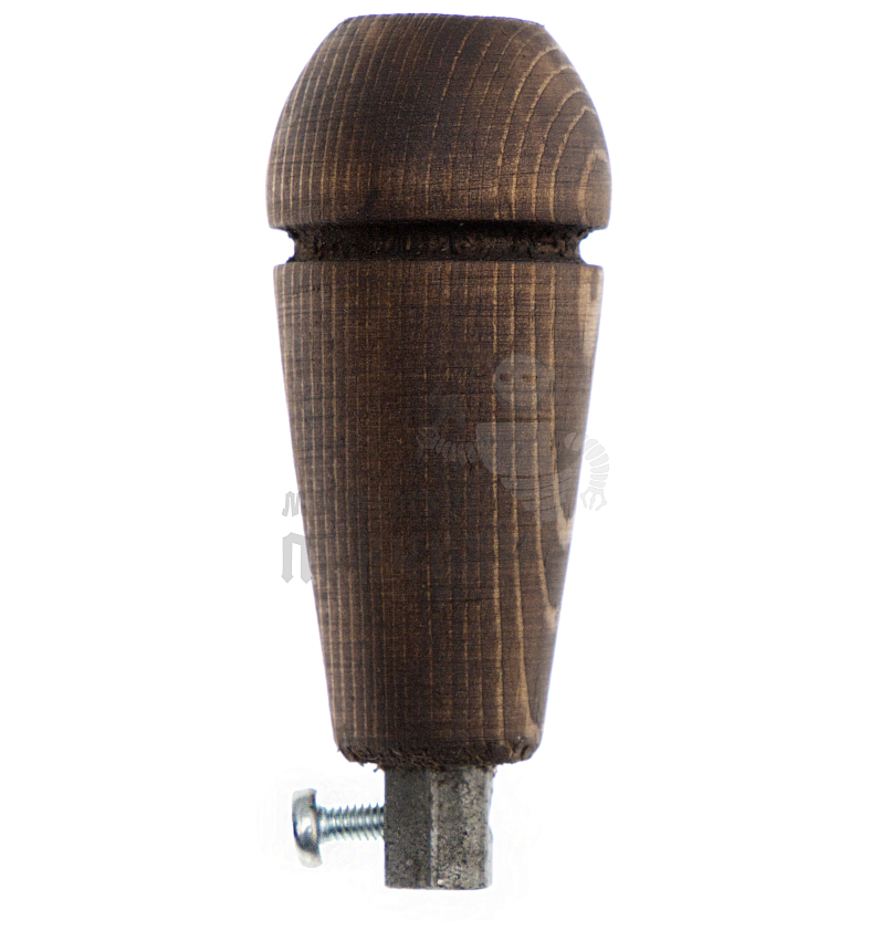 Ручка цанговая деревянная, 7см