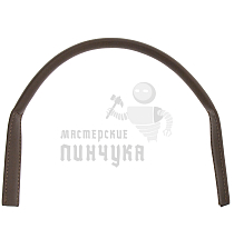 Ручка сумочная кругл.узк. 53см (8051) цв.серо-коричневый - Чертеж