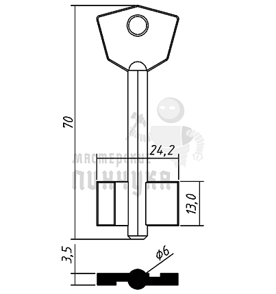 SVD1D (силумин)