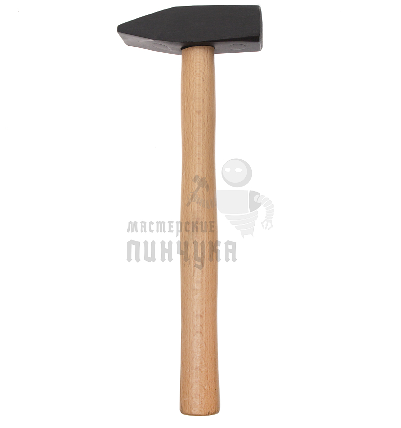 Молоток слесарный, 1000 г, квадратный боек, деревянная рукоятка Sparta