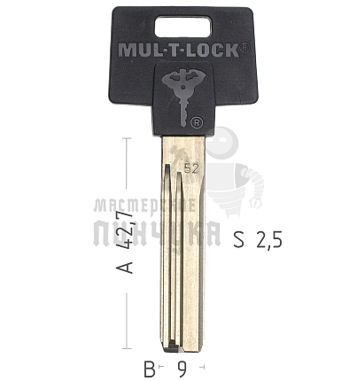 Mul-T-Lock: Профиль 052 Original