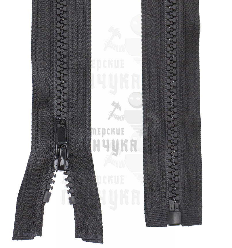 Молния тракторная, тип 5, 60см, цв. черный 322