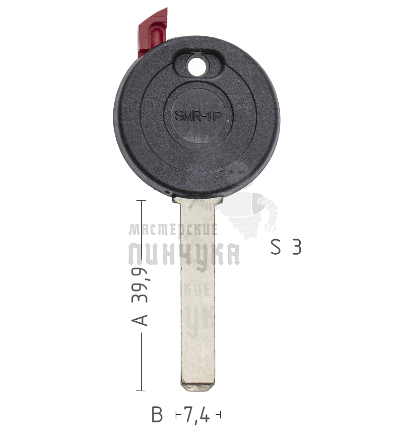 T00SMR1P TP00SMR-1P а/пласт.с мест.п/чип MCC-Smart