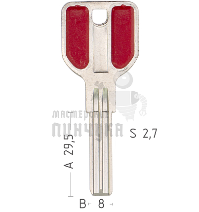 MasterLock MASL1 MAS1 MSL1 полукруглый 2 паза проф. “Э” КНР