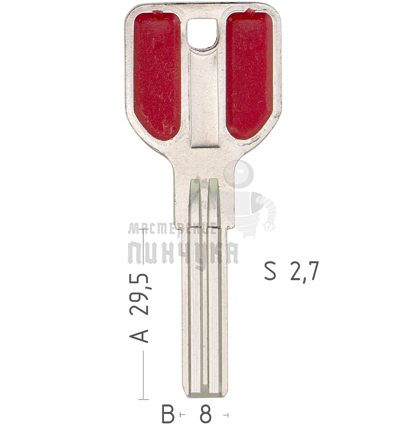 MasterLock MASL1 MAS1 MSL1 полукруглый 2 паза проф. “Э” КНР
