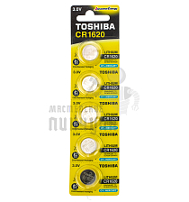 Батарейка Toshiba CR1620  BL5 (5/100/5000) - Чертеж