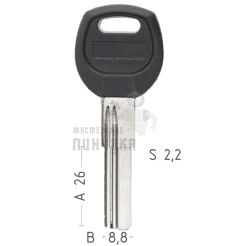 BAODEAN 2п (26*8.8*2.3) ст. AP-1D ПОД БРОНЬ 26 мм КНР