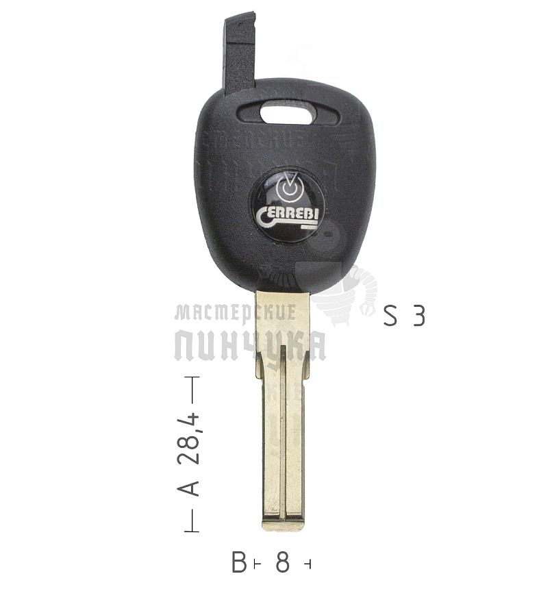 T00YM30P TP00SAA-3.P с мест.п/чип SAAB