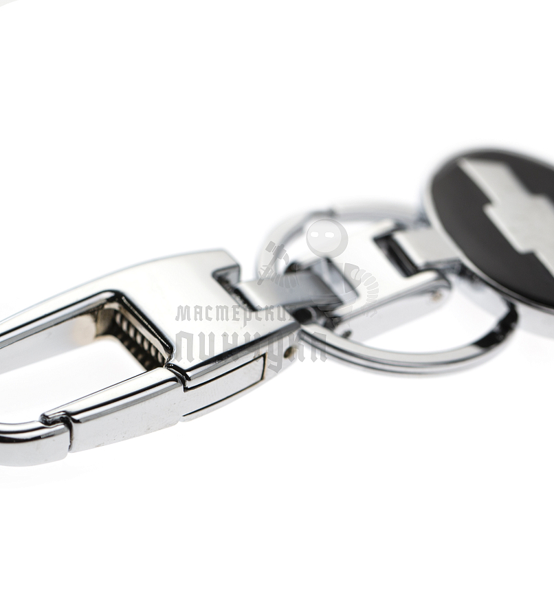 Авто карабин с кольцом для ключей CHEVROLET