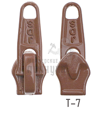 Бегунок  "Judson" т.7 классич. рыжий 285 - Чертеж