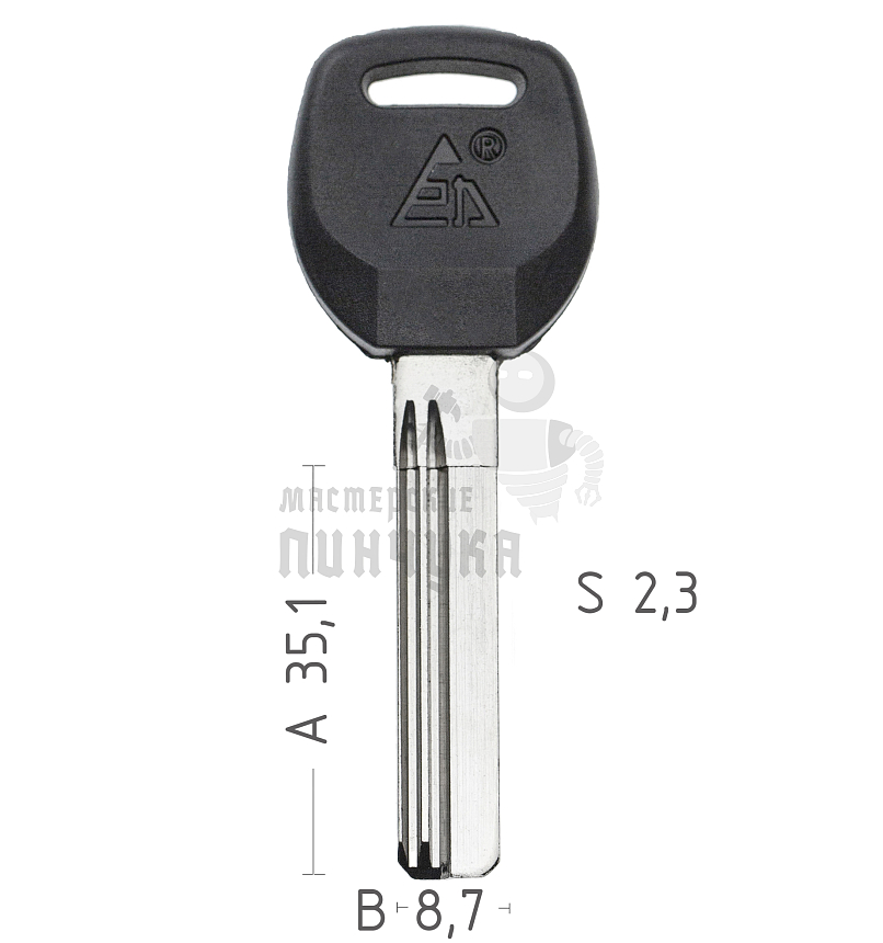 JULI 35MM 2ПАЗ. ПЛАСТ.ЛЕВ. КНР