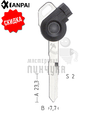 YAMAHA (магнит) YAMA33P1_YA36P 1-паз  КНР - Чертеж