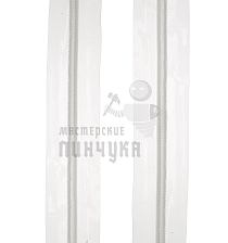 Молния-рулон спиральная (витая), Т-5, ширина 32мм, цв.прозрачный/белый 14,75гр/м - Чертеж
