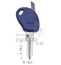 T00GB 9RP TP01FI-11P5 GT10BT0 а/пласт.с мест.п/чип IVECO - Чертеж