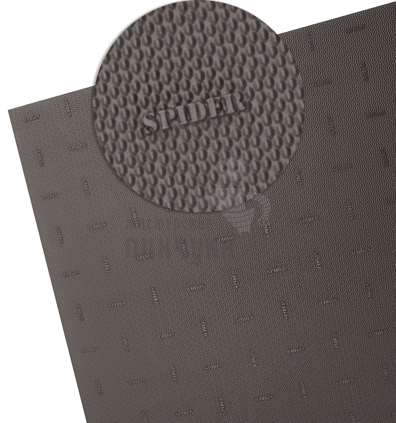 Лист набоечный SPIDER 82х58х6мм цв.коричневый