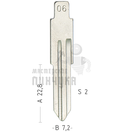 Лезвие №06 NS5 NSN11FH Nissan КНР
