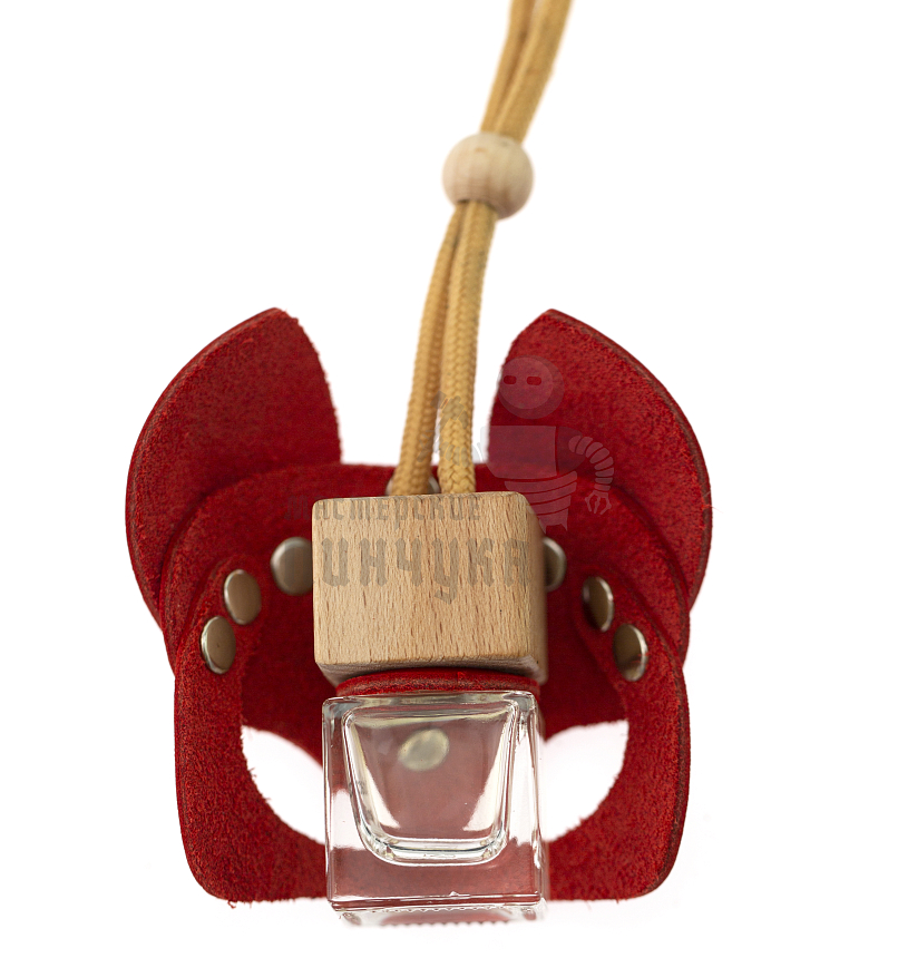 Маска Кошечки для Ароматизатора в машину, цв.красный