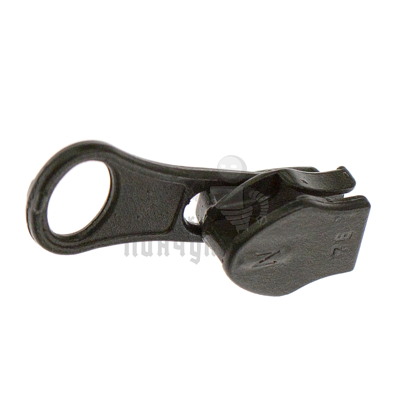 Бегунок для спиральной молнии, тип 7, автомат, "ГРУША" цв. хаки 328