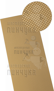 Полиуретан Московский 310x130x6 мм. Бежевый - Чертеж
